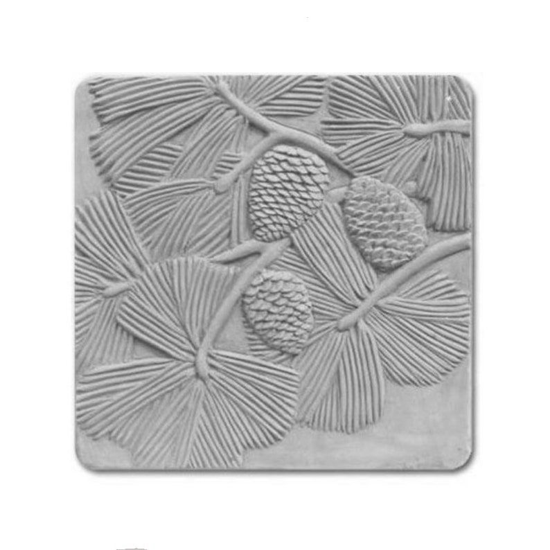 Pine Branches Stepping Stone - Etsy regarding From Garden to Glory Exploring the World of Pine Branch Stepping Stone Creation