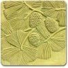 Pine Branches Stepping Stone Mold | Garden Molds with Pine Branches Stepping Stone Mold
