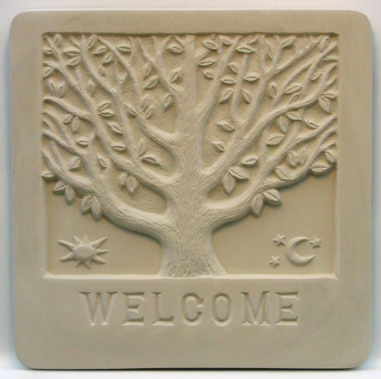 Plaques | Garden Molds with St. Francis Plaque Mold