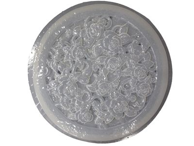 Rose Butterfly Plaster, Concrete Stepping Stone Mold 1098 - Moldcreations throughout Unlocking Garden Beauty Mastering the Art of Rose Stepping Stone Molds