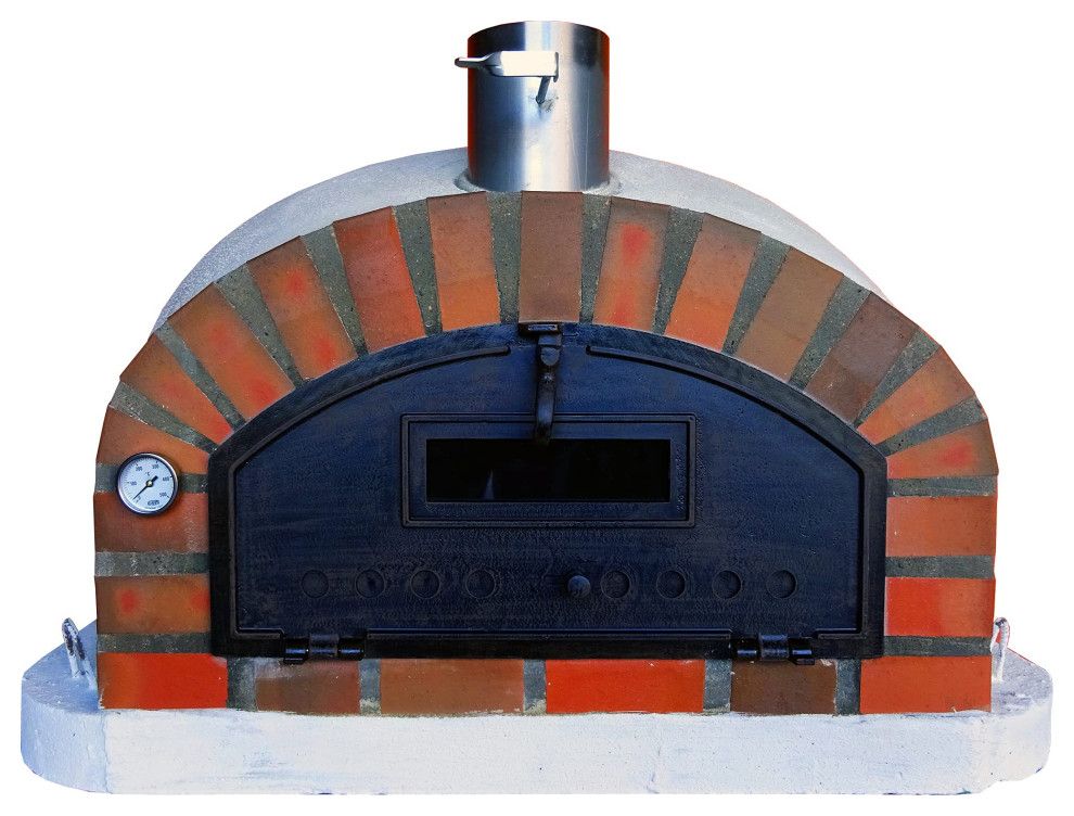 Rustic Arch Pizzaioli Premium Pizza Oven - Traditional - Outdoor Pizza Ovens - By Authentic ... with Unveiling the Secrets of Perfect Pizza Crusts with Your Pizzaioli Oven