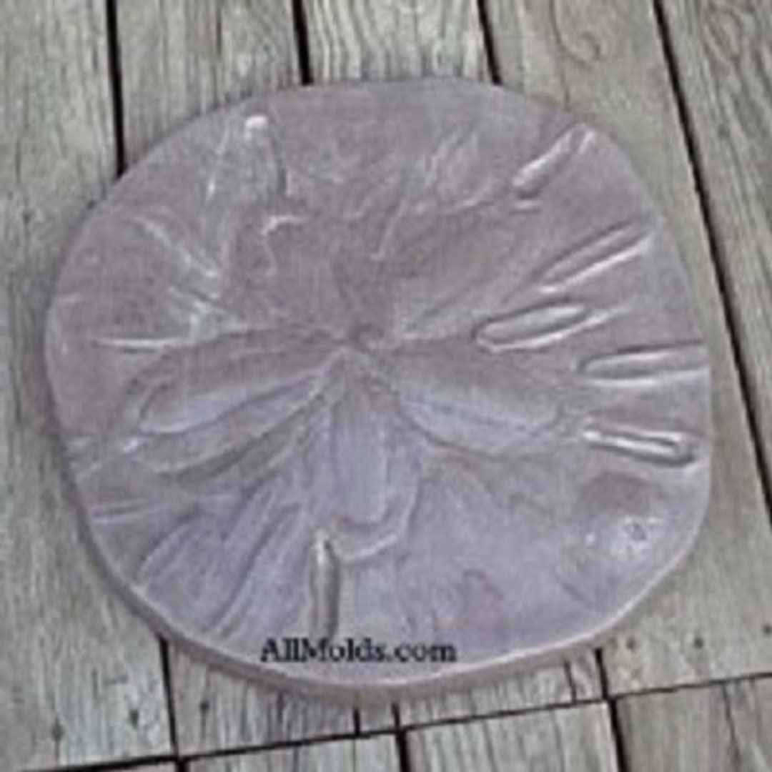 Sand Dollar Stepping Stone Mold - Etsy pertaining to Sand Dollar Stepping Stone Mold