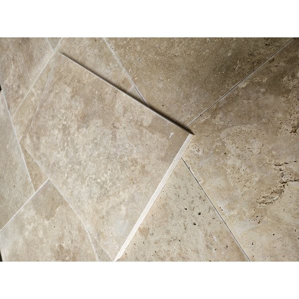 Sb Tile And Stone Tuscany Beige 16X24 Tumbled Travertine Paver | Wayfair with Transforming Your Outdoor Space with 16X24 Tumbled Travertine Pavers