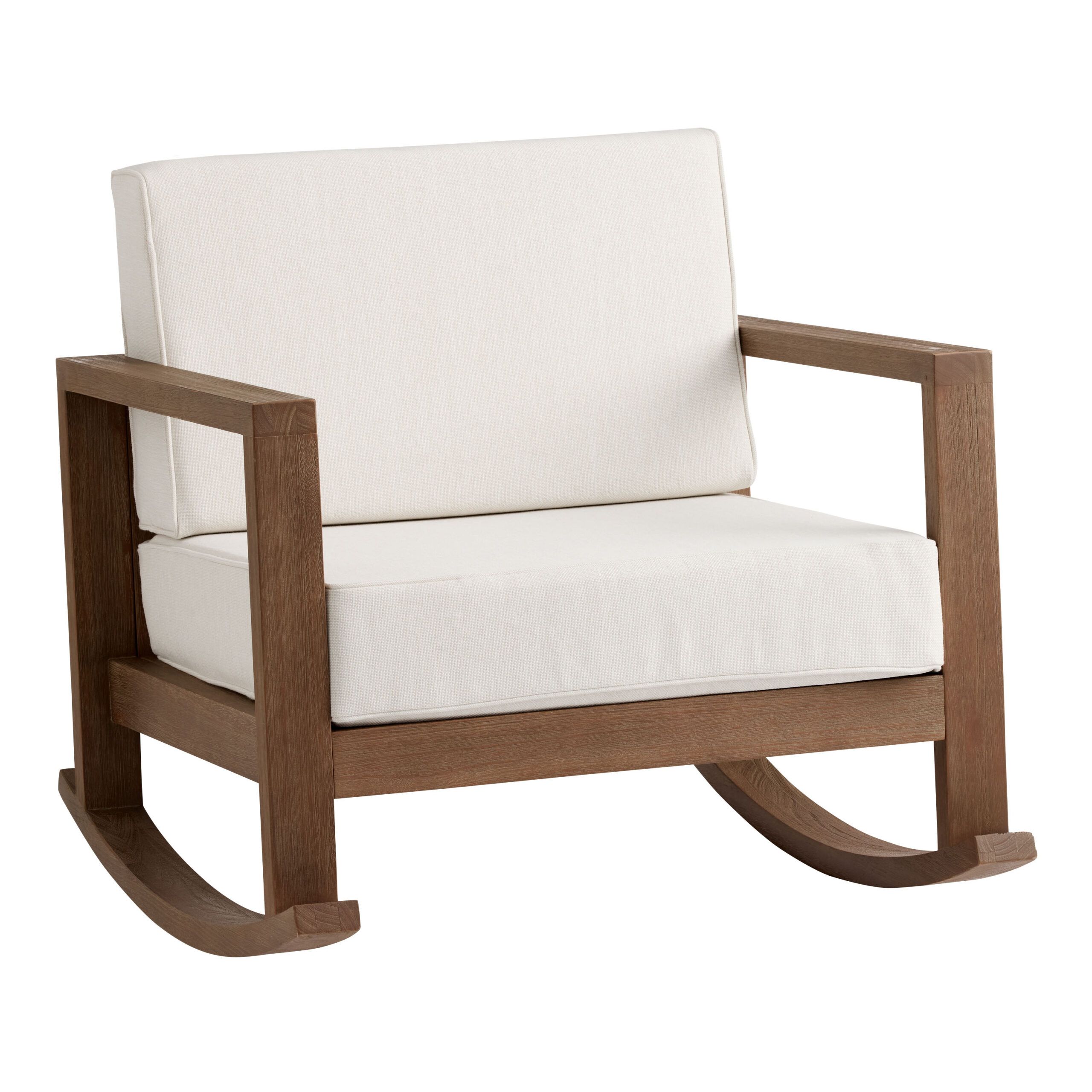 Segovia Light Brown Eucalyptus Outdoor Rocking Chair - World Market for Beyond the Basics Essential Tips for Enjoying Your Segovia Outdoor Swivel Chair