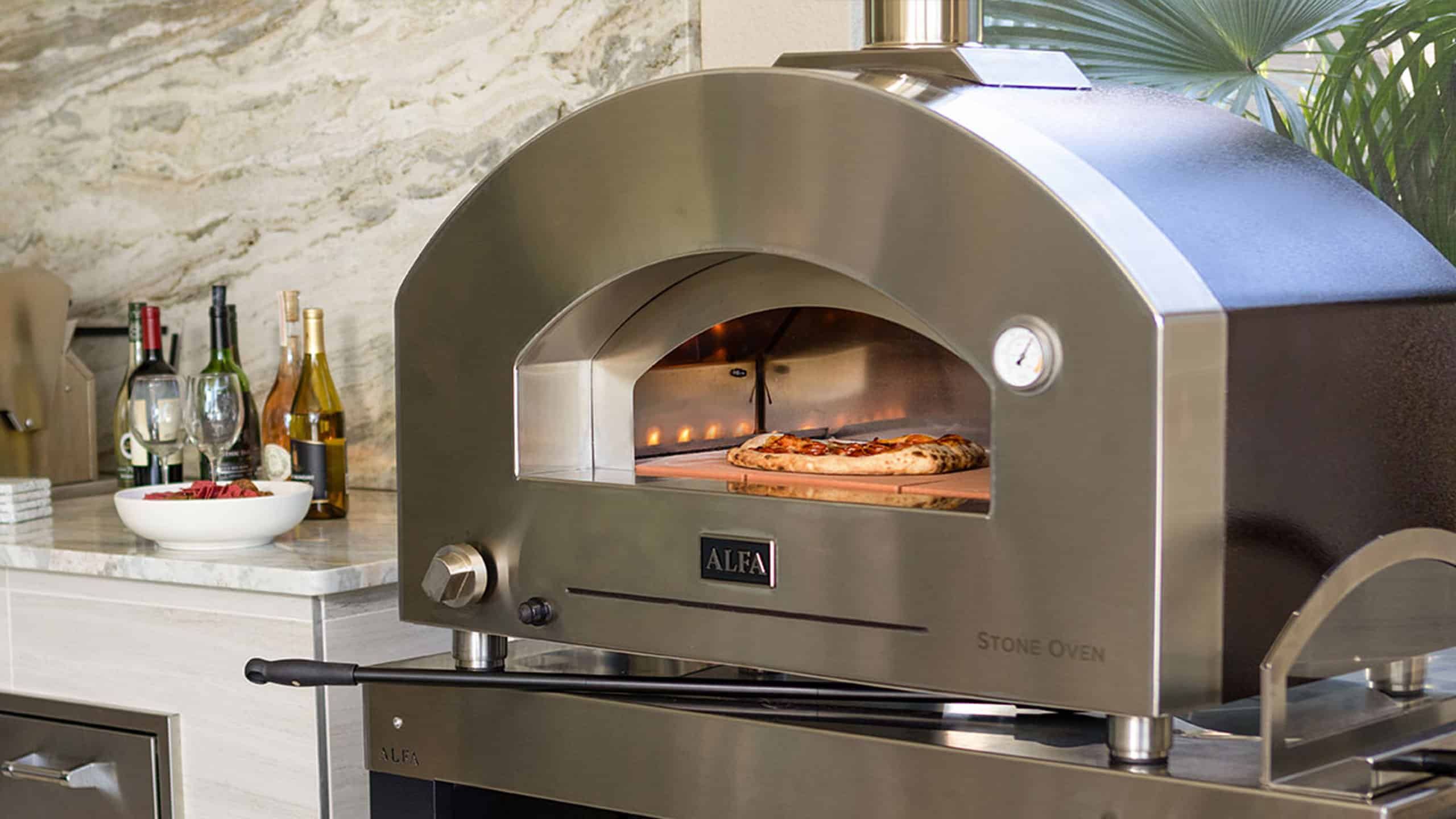 Stone Oven 2 Pizze - Nu Eden inside Maximizing Heat Retention and Distribution with Premium Pizza Oven Stone Finishes