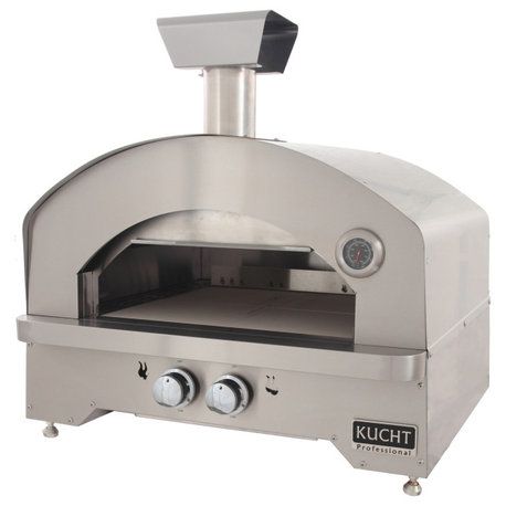 The 15 Best Outdoor Pizza Ovens | Houzz with regard to Grande Counter Top 36'' Wood Fired Oven