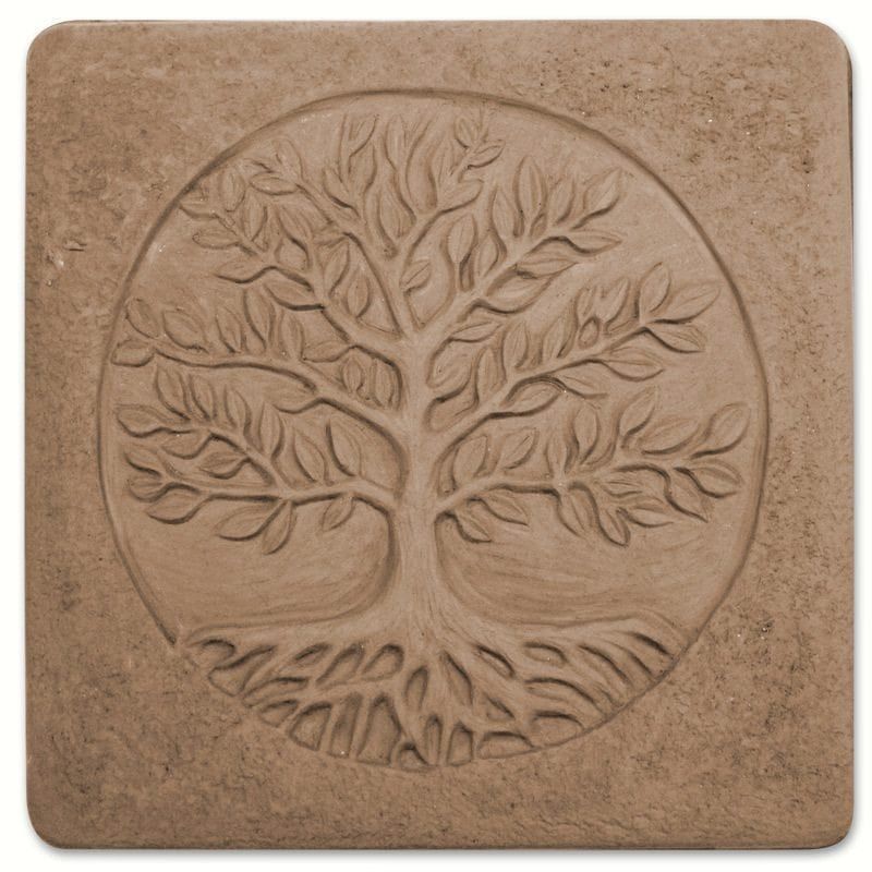 Tree Of Life Stepping Stone Mold | Garden Molds throughout From Concrete to Creation The Art of Using Tree of Life Stepping Stone Molds