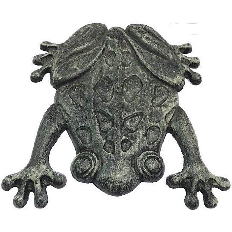 Upper Deck Cast Iron Frog Garden Stepping Stone Step Tile - Walmart.com ... in Decorative Cast Iron Yard And Garden Stepping Stone, Cutout Frog, Rust Brown