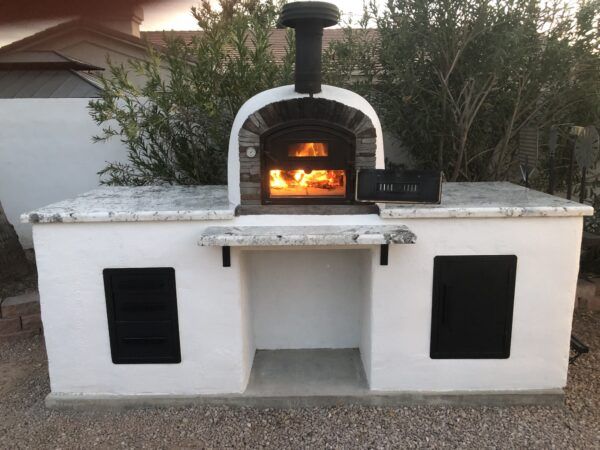 Ventura Premium Wood Fired Pizza Oven - Pizza Ovens Australia | Wide ... within Ventura "Sierra" Premium Pizza Oven