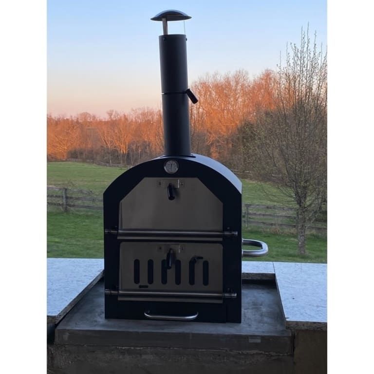 Vidaxl Charcoal Fired Outdoor Pizza Oven With Fireclay Stone - Bed Bath ... regarding Vidaxl Pizza Oven Pizza Maker Stove With 2 Fireclay Stones Charcoal Fired