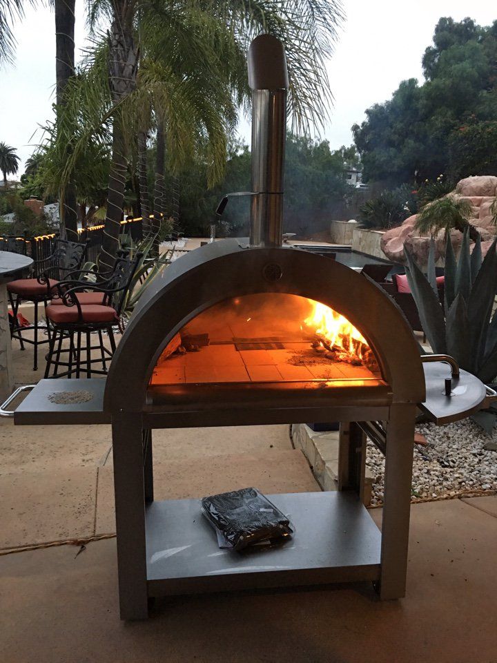 Wood Fired Pizza Oven Xl Size Artisan Outdoor Stainless Steel Bbq Grill regarding Mastering the Art of Wood Firing Your 28&amp;quot; Pizza Oven A Comprehensive Guide