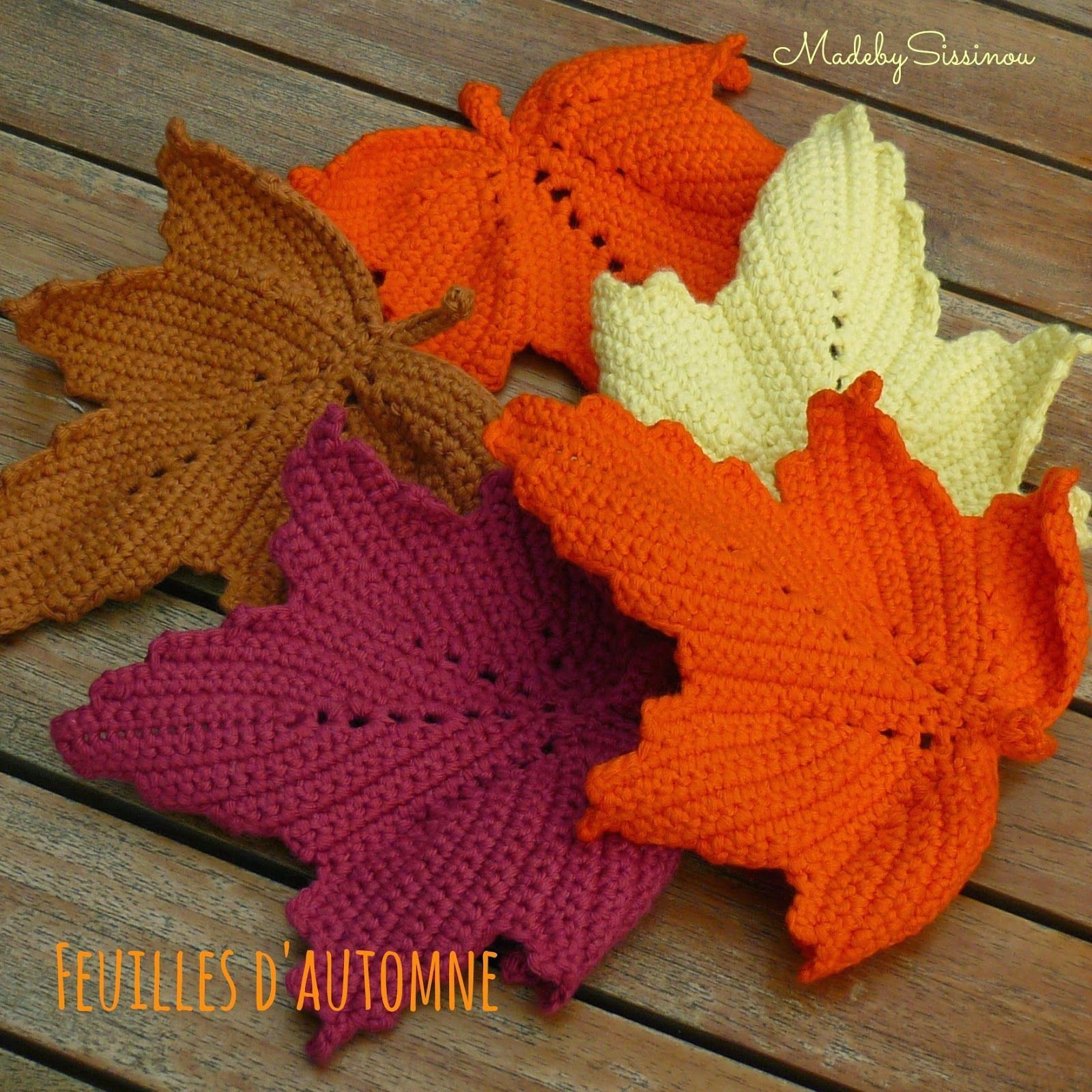 20 Idées De Feuilles Au Crochet Ea3 | Feuilles Au Crochet, Feuille ... with