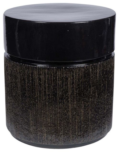 Ellipse Accent Table - Contemporary - Side Tables And End Tables - By ... intended for Unveiling the Charm of Ellipse Accent Tables A Deep Dive