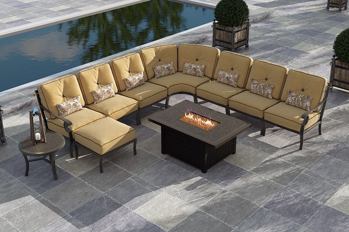 Explore Monterey Luxurious Outdoor Seating Collection By Castelle throughout