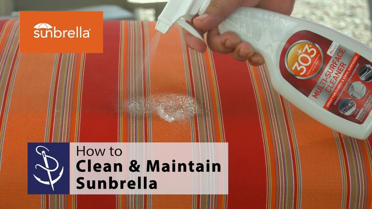 How To Clean &amp; Maintain Sunbrella Fabric pertaining to Caring for Your Sunbrella Fabric How to Maintain Its Beauty