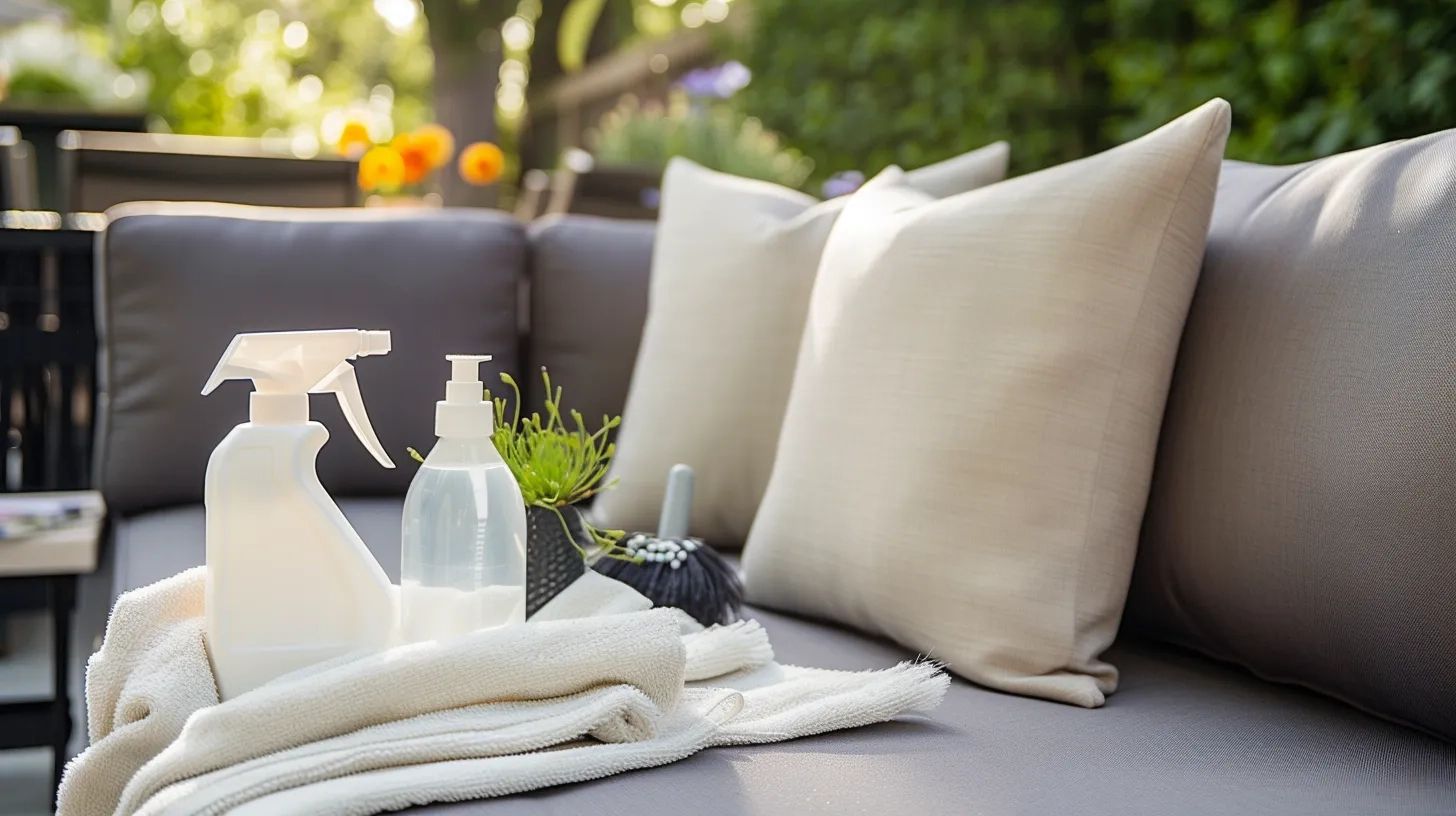 How To Clean Sunbrella Fabric Cushions - F&amp;J Outdoors throughout