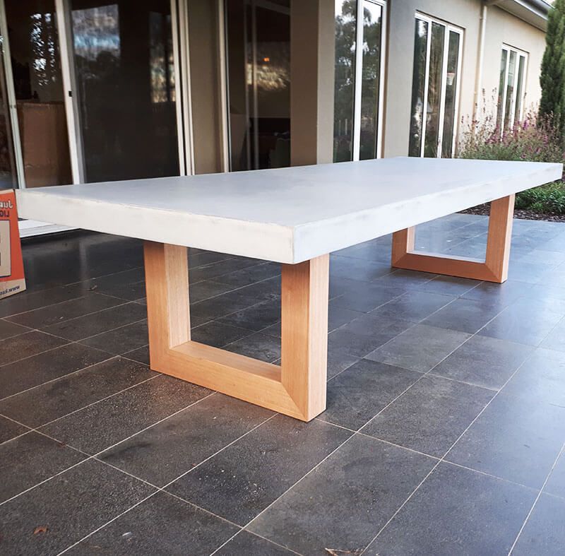 How To Weatherproof Dining Table At Christine Voss Blog with regard to Weathering the Outdoors How Concrete Tables Stand the Test of Time