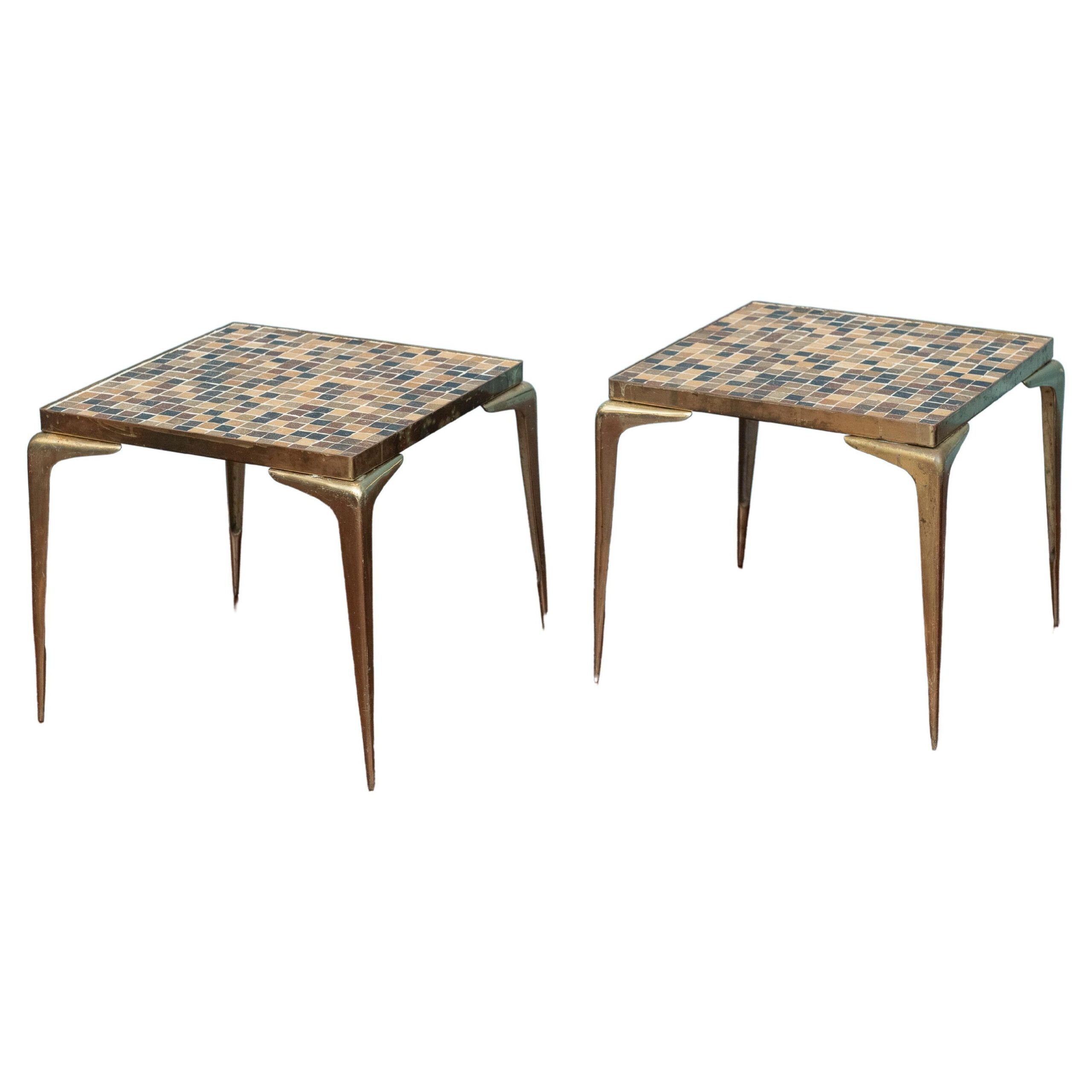 Mid-Century Modern Tile Top Tables For Sale At 1Stdibs inside