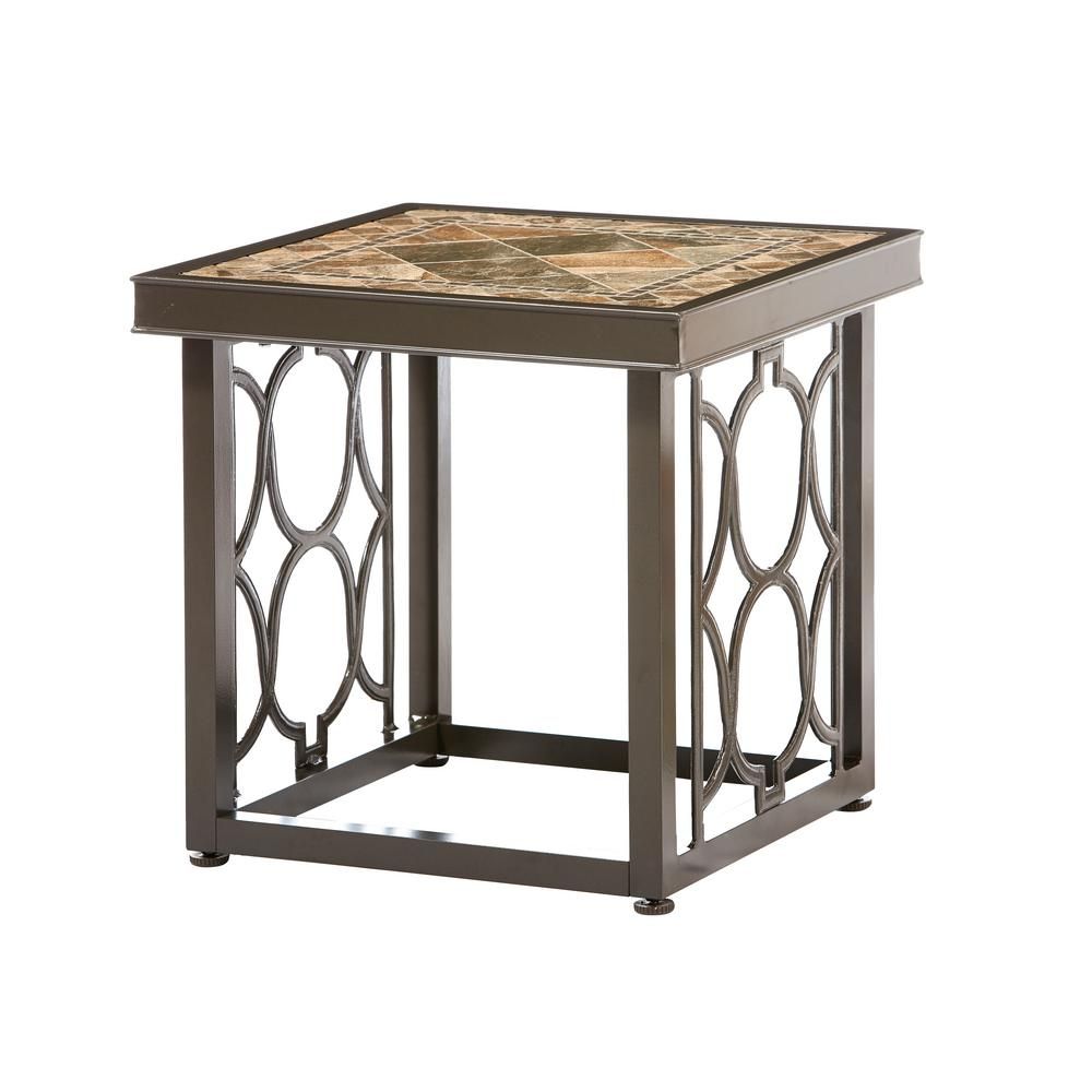 Outdoor Side Tables - Patio Tables - The Home Depot throughout