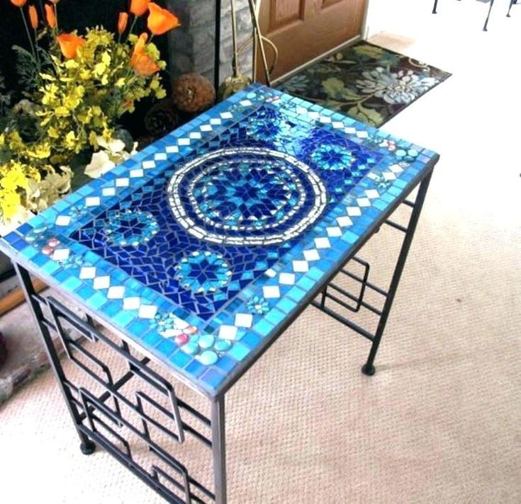 Patio Side Table Mosaic At Merrill Lavallee Blog pertaining to