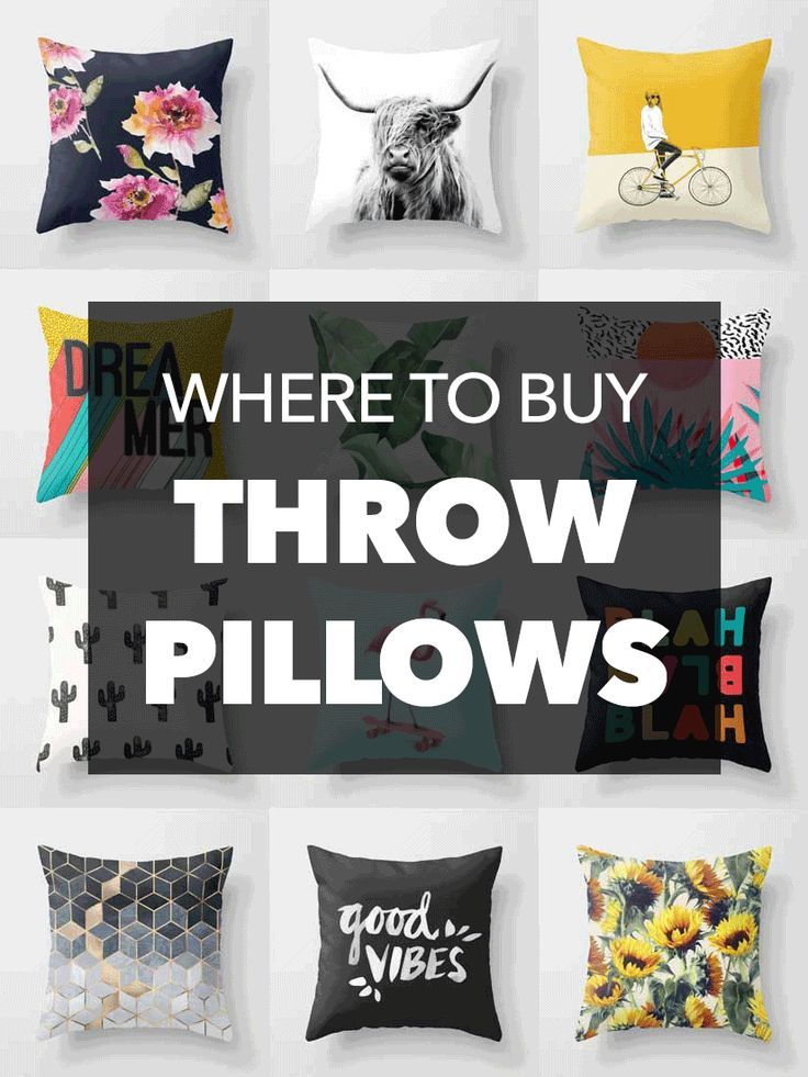 Society6 Has Tons Of Throw Pillows To Choose From, All Designed By ... with The Art of Choosing the Right Indoor Outdoor Pillow for Everyday Living