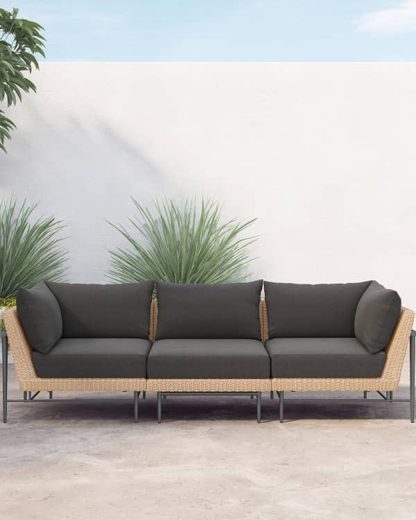 Sunset West Monterey Outdoor Sofa | Neiman Marcus inside
