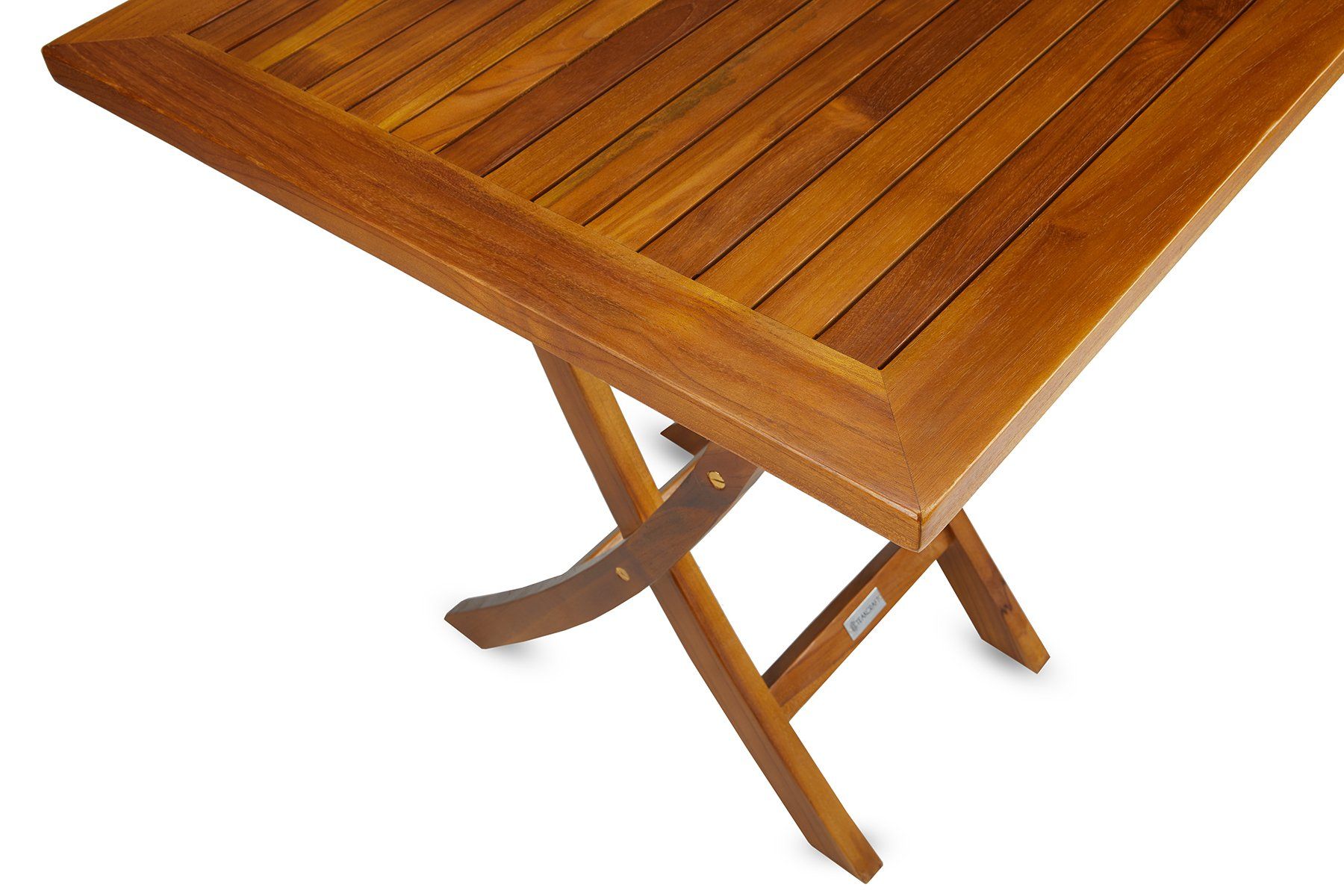 Teak Folding Table | Fully Assembled Teak Wood Table with Transforming Small Spaces The Versatility of a Teak Folding Table