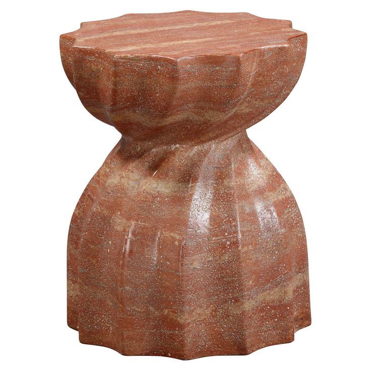 Turin Faux Marble Indoor/Outdoor Concrete Stool - Contemporary - Accent ... intended for