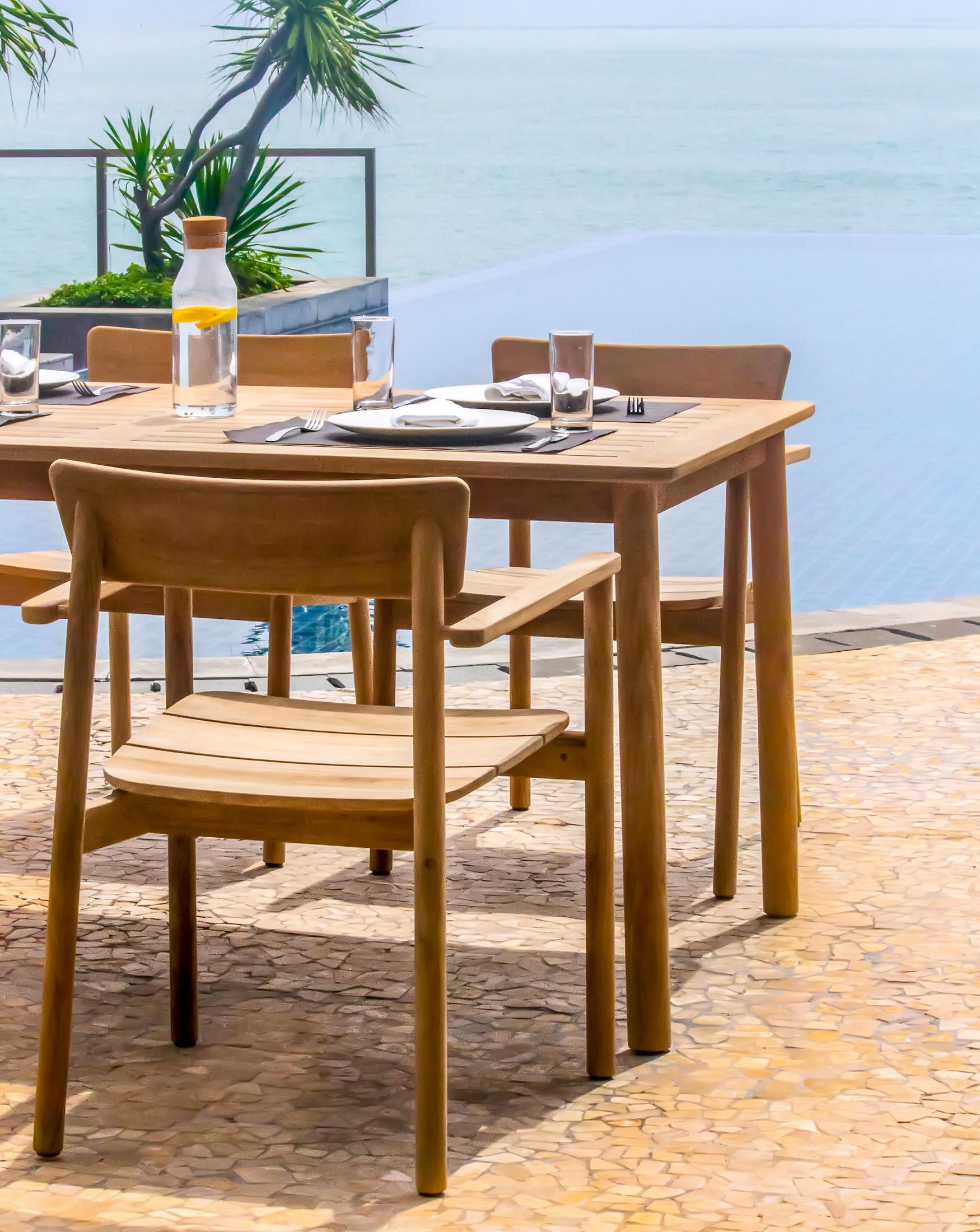 Vera Teak Dining Table 160X90Cm - Natural Teak | Architonic for