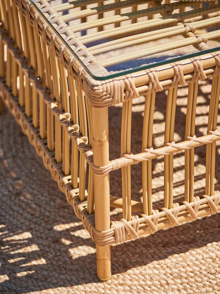 Essential Tips for Maintaining Your Caroline Outdoor Side Table Natural Glass Top