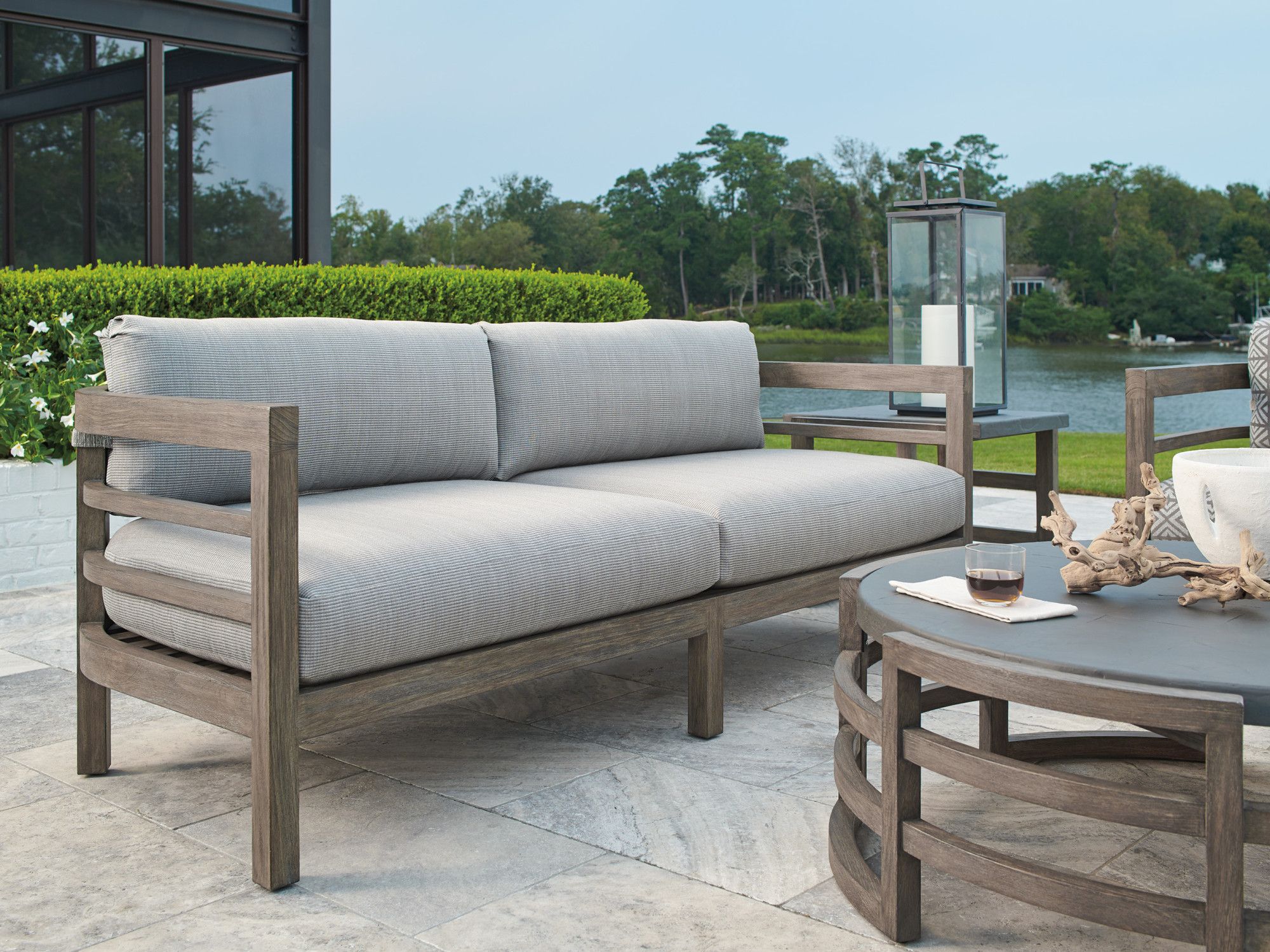 3950-33 | Sofa | La Jolla| Lexington Home Brands pertaining to Enhancing Your Outdoor Oasis The La Jolla Sofa Cushion Advantage