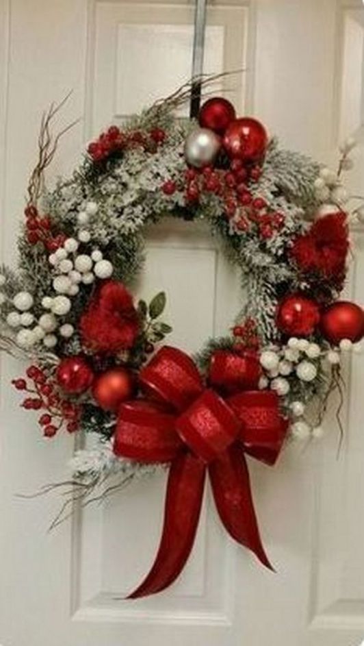 Beautiful Christmas Wreaths For Front Door_33 | Christmas Wreaths Diy ... inside A Close Look at the Craftsmanship Behind Beautifully Iced Christmas Wreaths