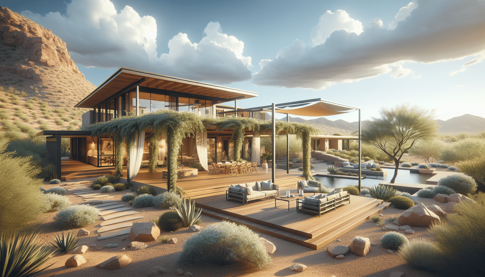 Enhance Your Outdoor Living Space With Top Exterior Shading Solutions ... in How Leaf Lagoon Pillows Enhance Your Outdoor Living Spaces