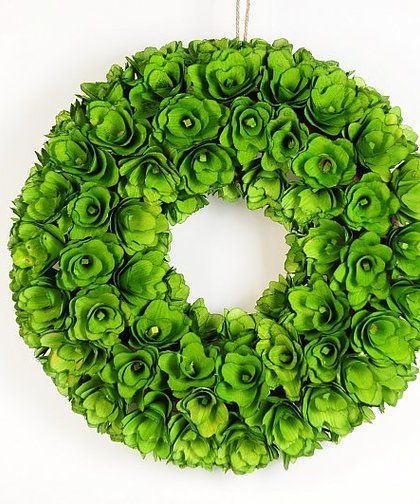 Green Wood Chip Wreath | Green Wood, Flower Delivery, Blossom Flower within The Art of the Green Woodchip Wreath From Foraging to Finishing