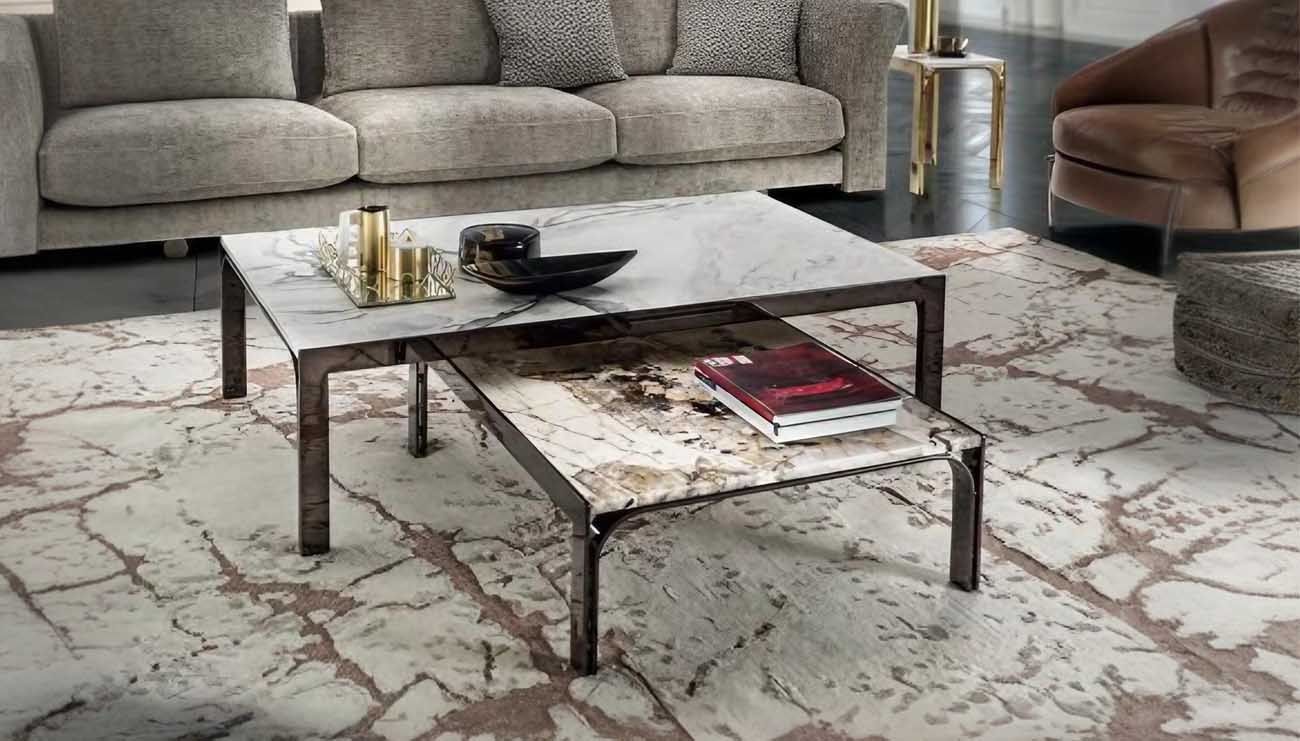How Stunning Square Marble Nesting Coffee Tables Can Transform Your ... intended for How a Bento Accent Table Can Transform Your Living Space