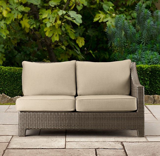 La Jolla Two-Seat Left/Right-Arm Sofa Cushions regarding