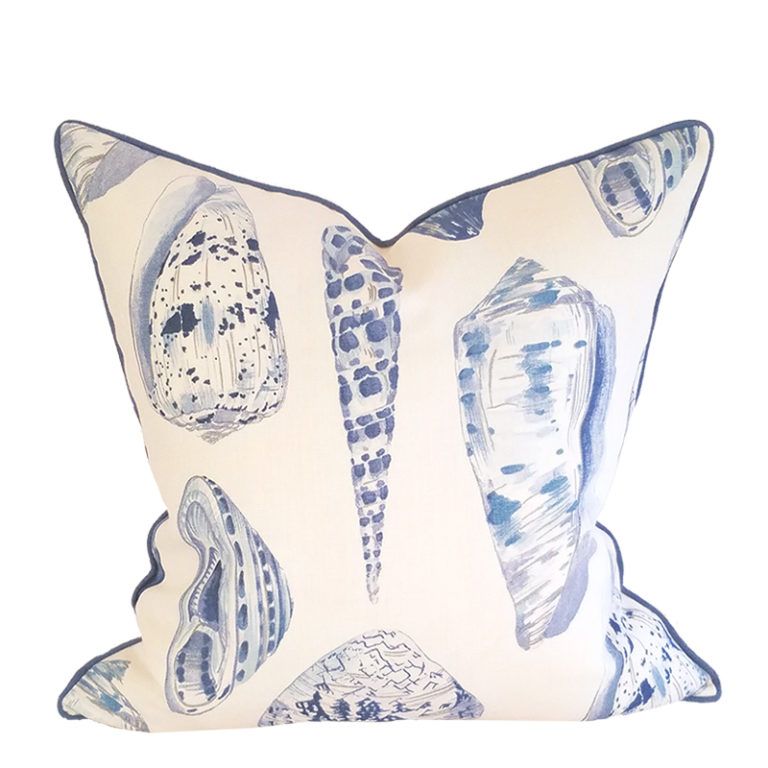 Nantucket Collection Oyster Pillow regarding How Kimberly Ann's 16" Nantucket Pillows Add Coastal Flair to Any Room