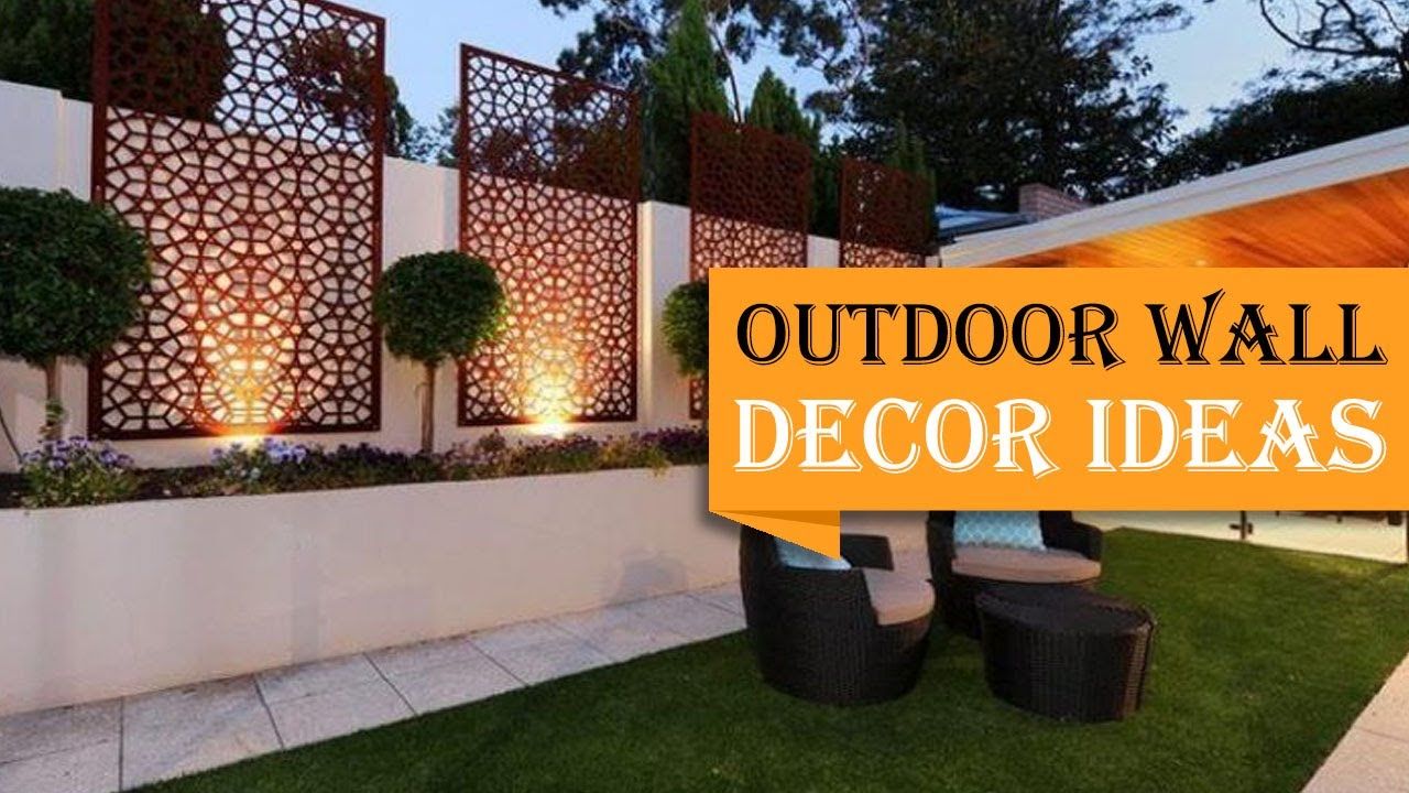 Outdoor Wall Accents At David Steed Blog throughout