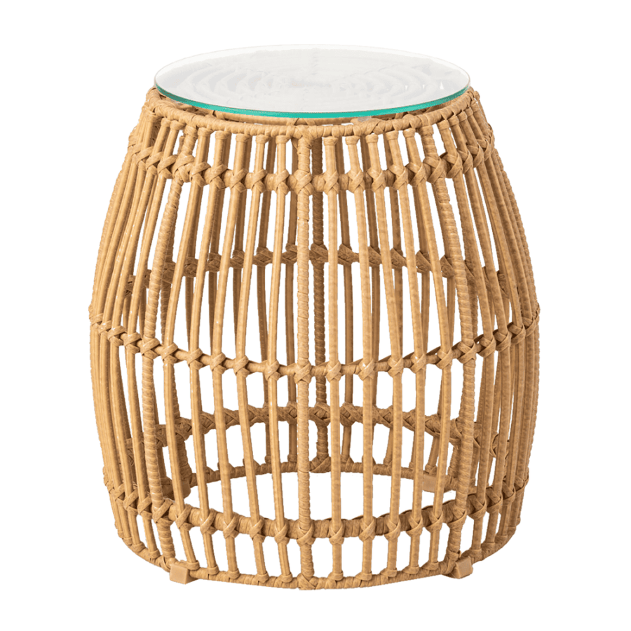 Palm Stacking Side Table - Zap Trading with regard to Essential Tips for Maintaining Your Caroline Outdoor Side Table Natural Glass Top