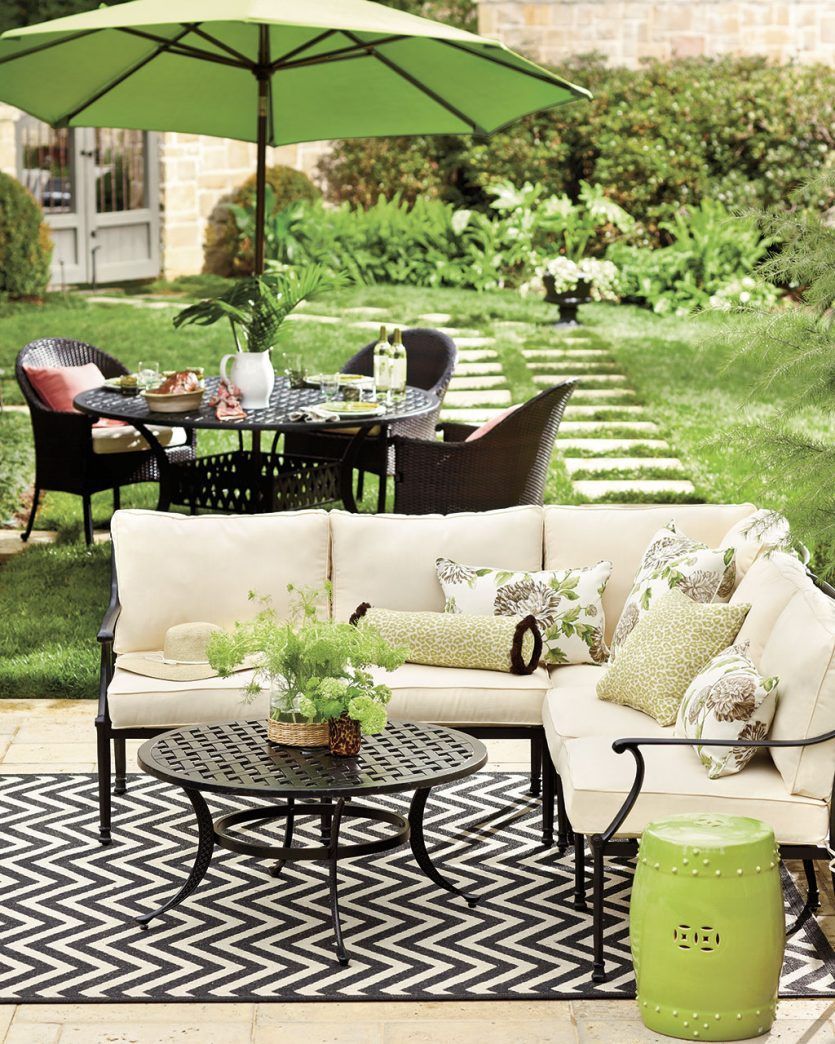Patios And Porches: 25 Inspiring Outdoor Rooms | Outdoor Patio ... throughout Styling Your Outdoor Space with a Snow-Ready Rustic End Table
