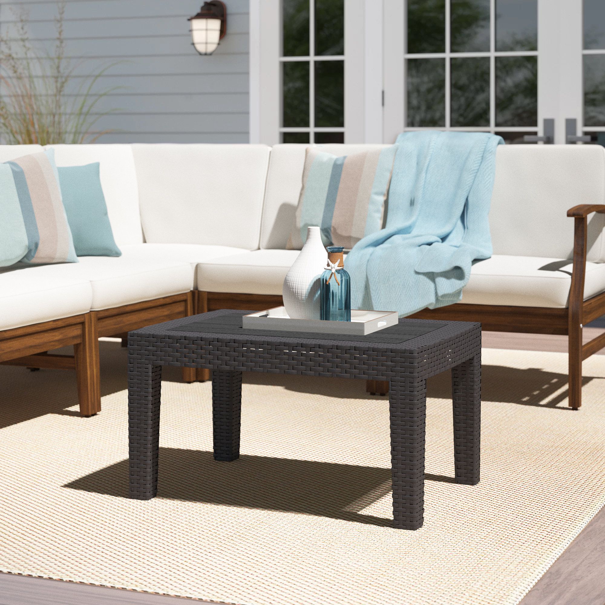 Rattan Coffee Table Grey | Atelier-Yuwa.ciao.jp inside Beyond the Basics Unpacking the Durability of Condor Rattan Glass Top Tables