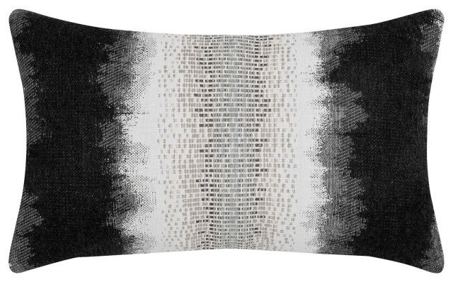 Resilience Charcoal Indoor/Outdoor Performance Pillow, 12"X20 ... inside Caring for Your Resilience Charcoal Pillow Tips for Long-Term Performance