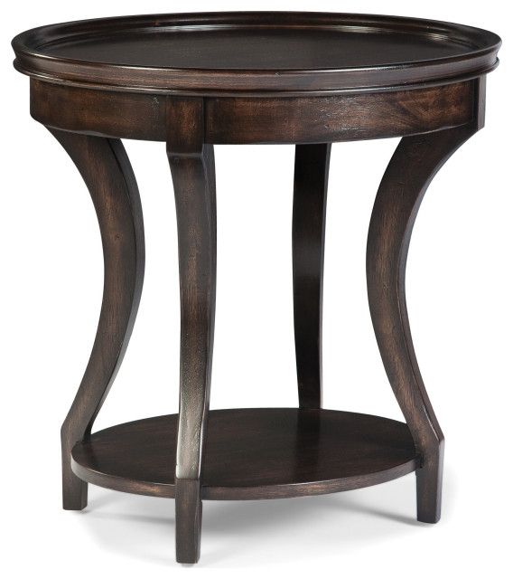 Revelation Oval End Table - Transitional - Side Tables And End Tables ... with
