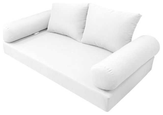 S1 Full Size 5Pc Knife Edge Daybed Mattress Cushion Bolster Complete ... inside Understanding the S1 Twin-XL 5PC Knife Edge Daybed Cover A Deep Dive