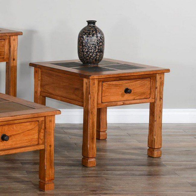 Sedona End Table By Sunny Designs | Furniturepick throughout The Sedona End Table Where Durability Meets Elegant Design
