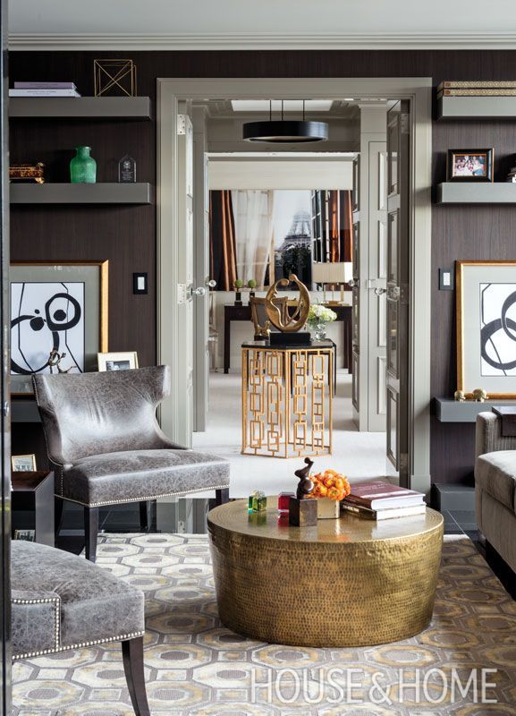 Take Home The Gold: 30 Metallic Decorating Ideas | Classic Home Decor ... pertaining to Bringing Warmth and Edge to Your Decor with the Kato Havana Gold