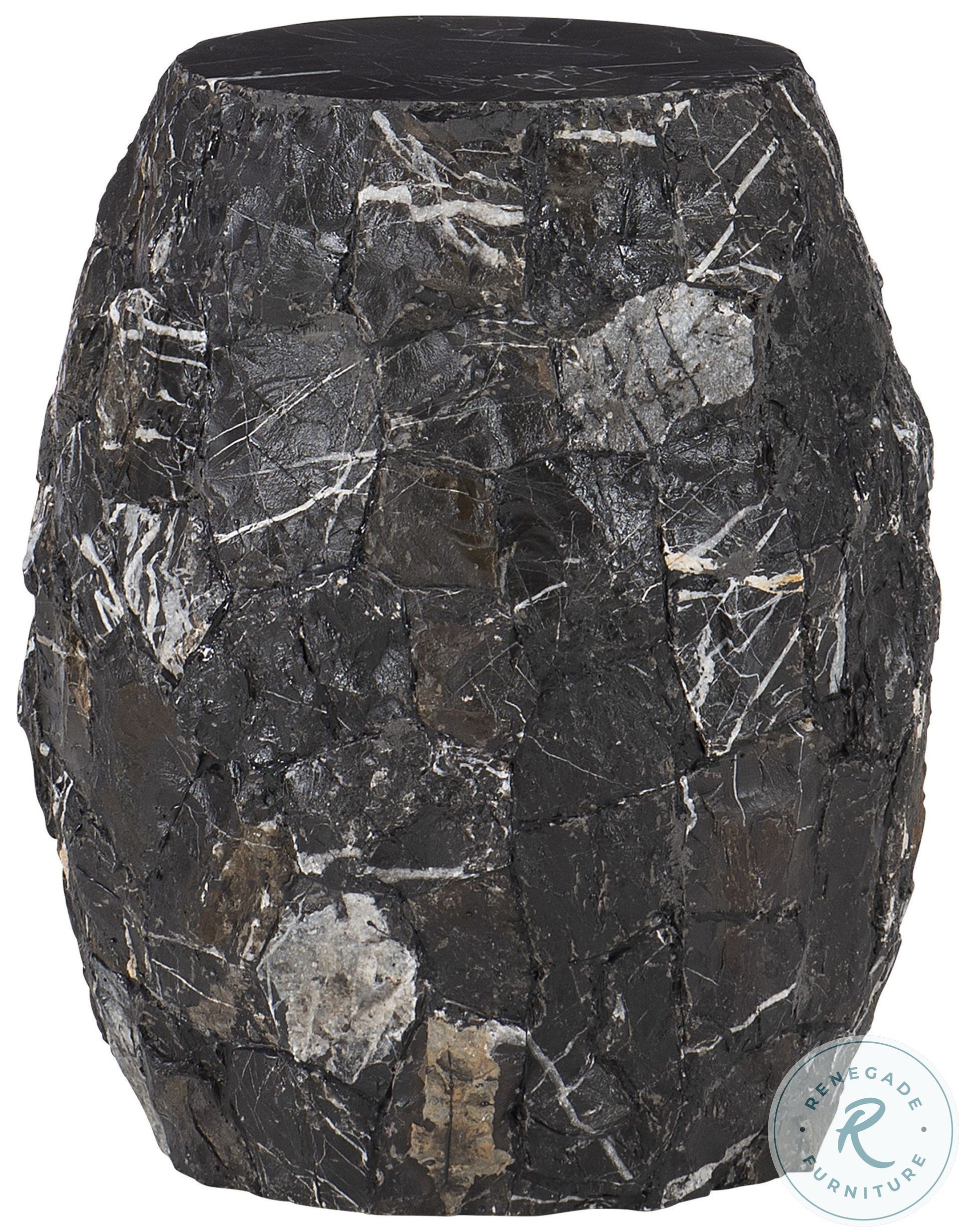 Tambora Dark Grey And White Accent Table From Bernhardt Furniture ... in Crafting Your Perfect Patio with the Bernhardt Tambora Accent Table