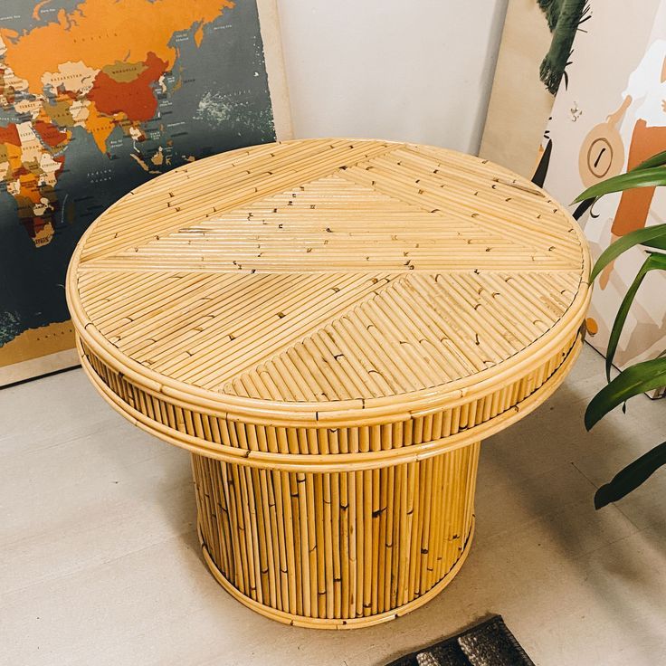 Transform Your Living Space With This Unique And Fully Rattan Coffee ... for