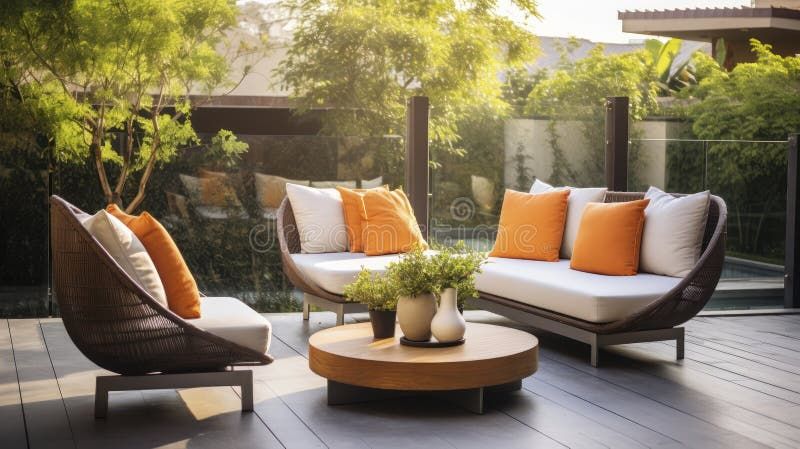 Transforming A Patio Into A Modern Retreat With Trendsetting Furniture ... in
