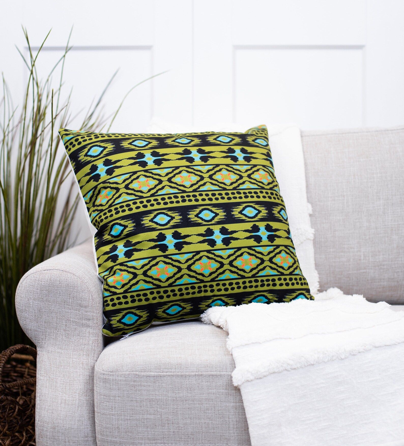 Tribal Pillow Cover Decorative Throw Pillows Tribal Pillows | Etsy within Understanding the Allure of Black and White Tribal Outdoor Throw Pillows